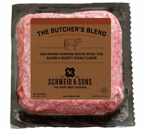 Schweid & Sons® retail fesh the butchers blend brick Perspective: front