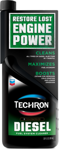 Chevron Techron® Diesel Fuel System Cleaner Perspective: front
