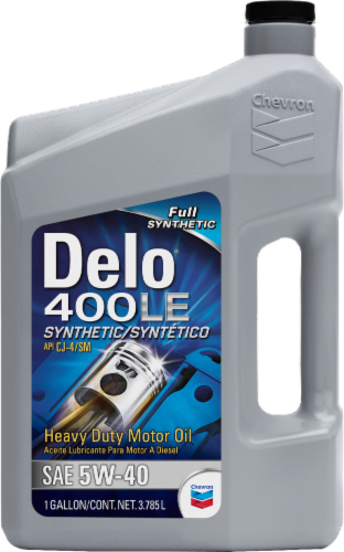 Delo 5W-40 SAE Heavy Duty Motor Oil Perspective: front