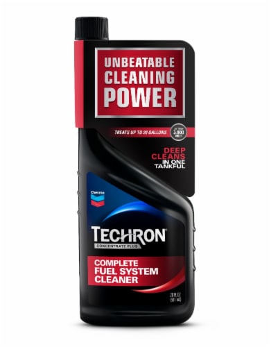 Chevron Techron Fuel System Cleaner Perspective: front