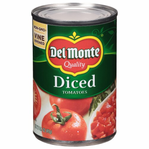 Del Monte® Diced Tomatoes Perspective: front