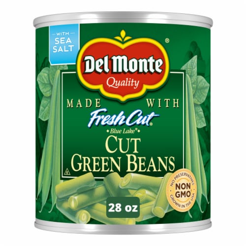 Del Monte Blue Lake Cut Green Beans Perspective: front