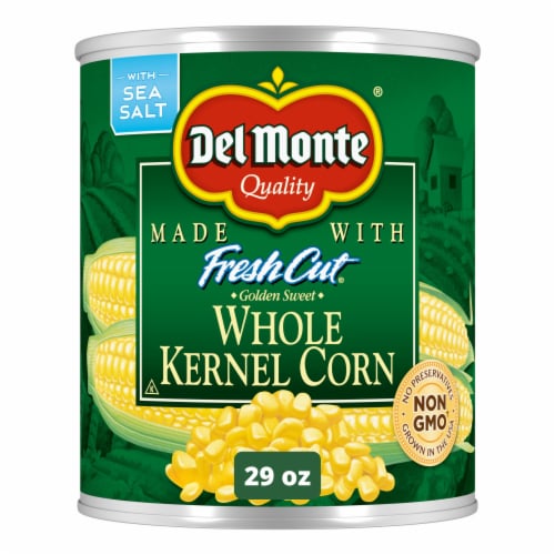 Del Monte Golden Sweet Whole Kernel Corn Perspective: front