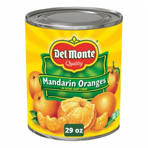 Del Monte Mandarin Oranges in Light Syrup Perspective: front