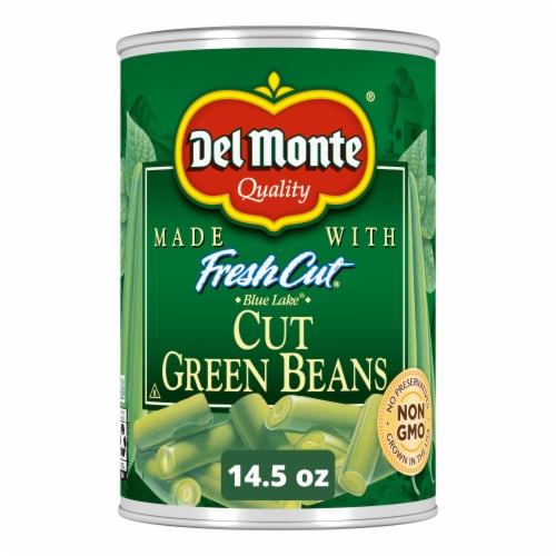 Del Monte Blue Lake Cut Green Beans Perspective: front