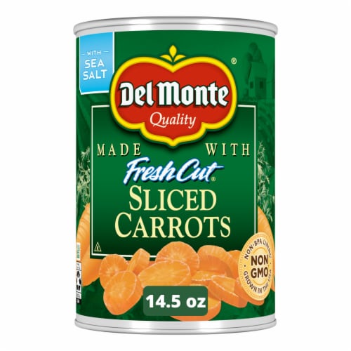Del Monte Sliced Carrots Perspective: front