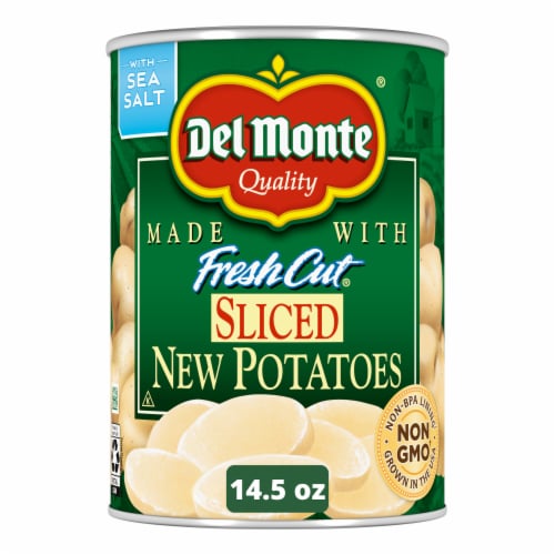 Del Monte® Fresh Cut Sliced Canned Potatoes Perspective: front