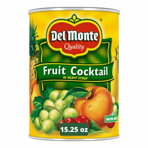 Del Monte Fruit Cocktail in Heavy Syrup Perspective: front