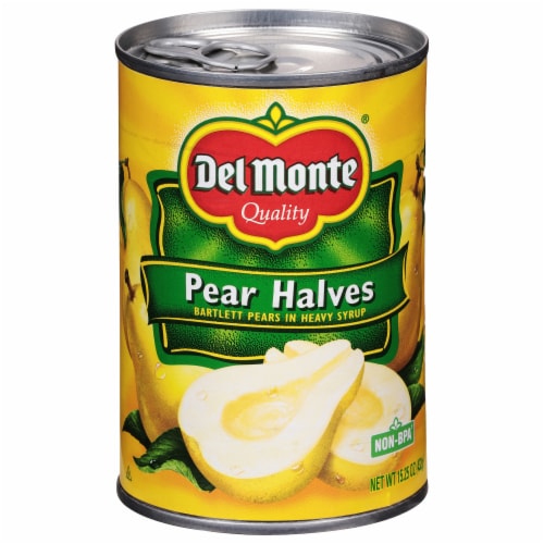 Del Monte® Bartlett Pear Halves in Heavy Syrup Perspective: front