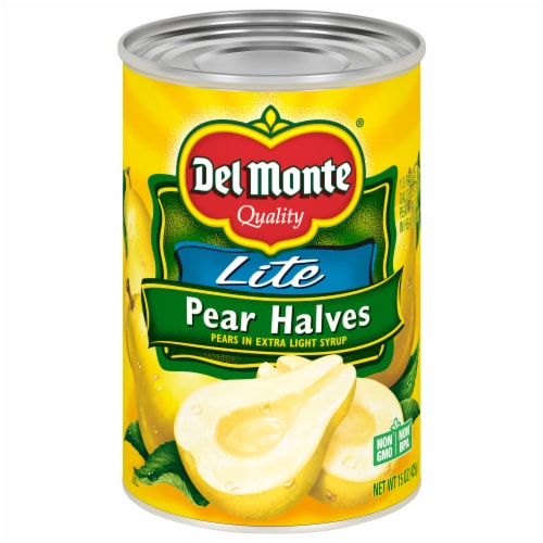 Del Monte® Lite Pear Halves in Extra Light Syrup Perspective: front