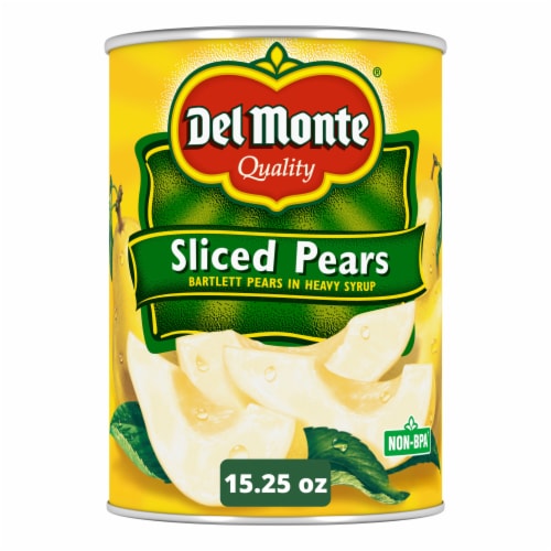 Del Monte® Sliced Bartlett Pears in Heavy Syrup Canned Fruit