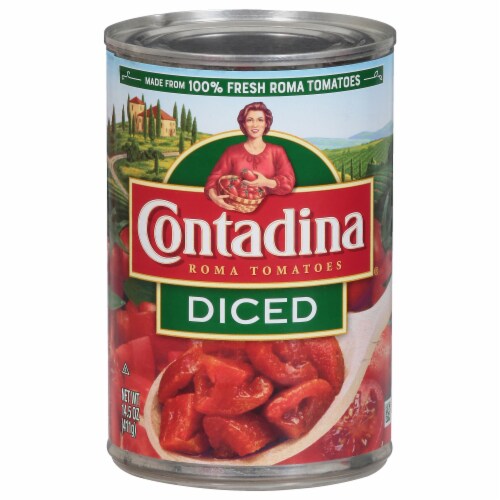 Contadina® Diced Tomatoes Perspective: front