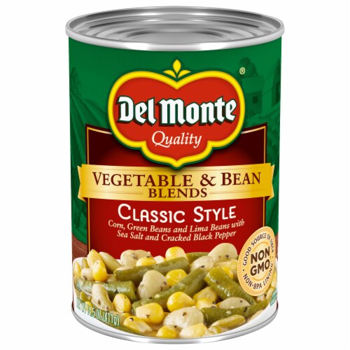 Del Monte® Classic Style Vegetable & Bean Blend Perspective: front
