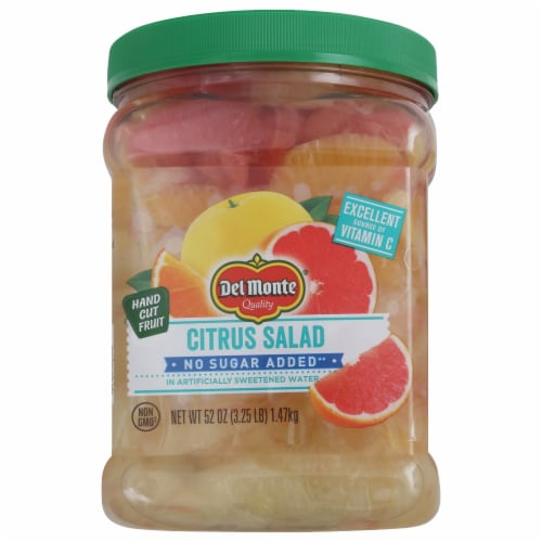 Del Monte No Sugar Added Citrus Salad in Sweetened Water Perspective: front