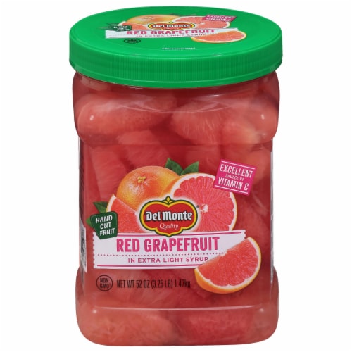 Del Monte® Red Grapefruit in Extra Light Syrup Perspective: front