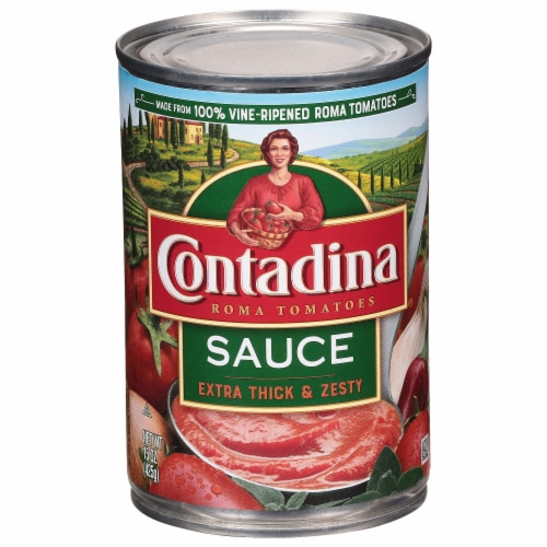 Contadina Extra Thick & Zesty Tomato Sauce Perspective: front