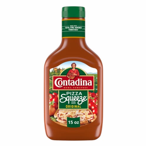 Contadina Pizza Sauce Squeeze Bottle Perspective: front