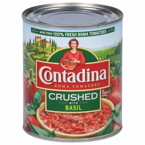 Contadina® Crushed Tomatoes with Italian Herbs Perspective: front