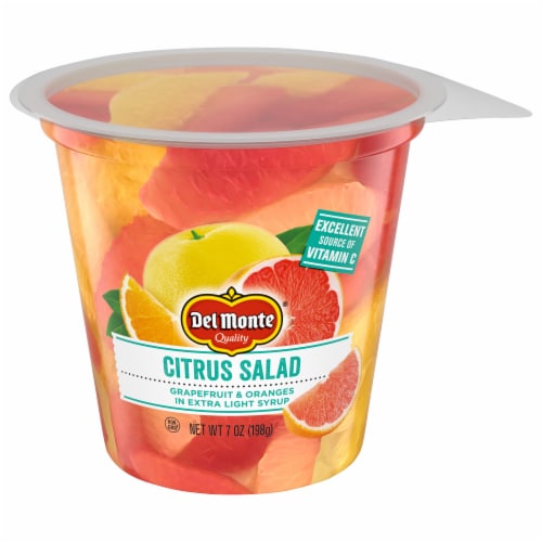 Del Monte® Fruit Naturals Citrus Salad Fruit Cup Perspective: front