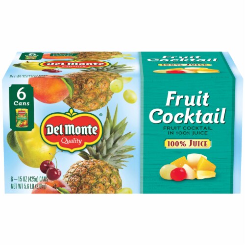 Del Monte Fruit Cocktail in 100% Juice Perspective: front