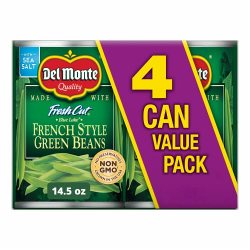 Del Monte® Fresh Cut Blue Lake French Style Green Beans 4 Pack, 4 ct ...