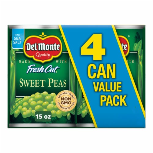 Del Monte Sweet Peas Perspective: front