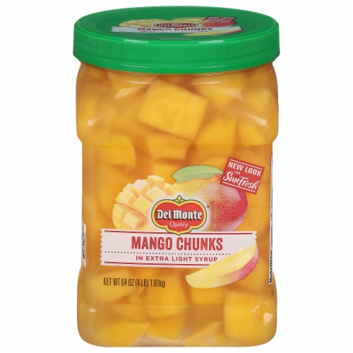 Del Monte® SunFresh® Mango Chunks in Extra Light Syrup Perspective: front