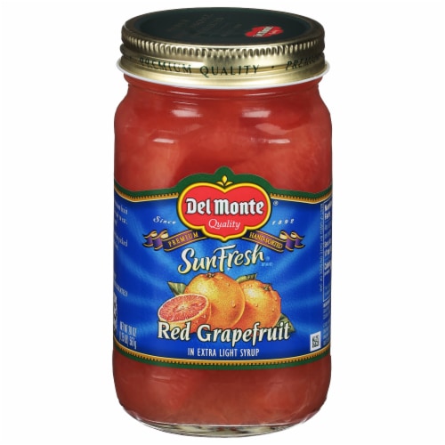 Del Monte® SunFresh Red Grapefruit in Extra Light Syrup Perspective: front