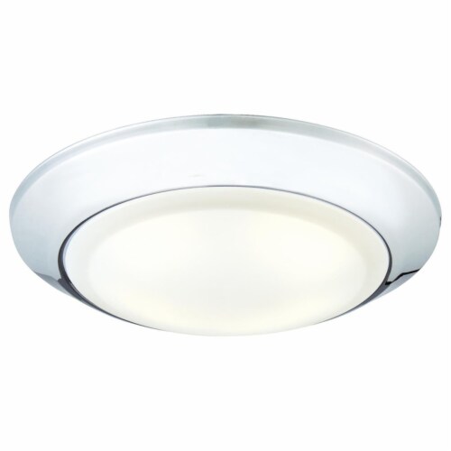 Westinghouse Chrome Metallic 5.5 in. W Steel LED Recessed Light Fixture