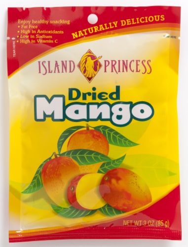 Island Princess Dried Mango Perspective: front