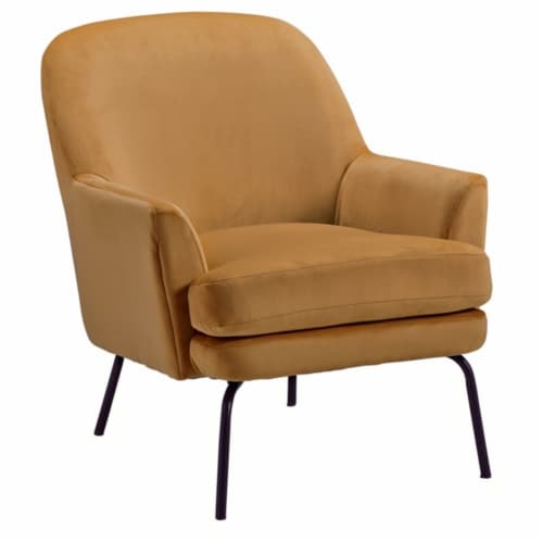 Ashley Furniture Dericka Gold Accent Chair Perspective: front