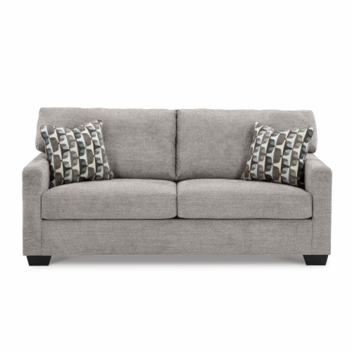 Ashley Furniture Avelton Sofa - Taupe Perspective: front
