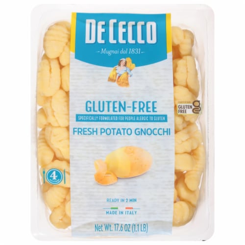 De Cecco Gluten-Free Fresh Potato Gnocchi Perspective: front