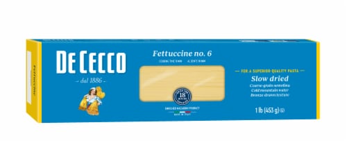 De Cecco Fettucine Perspective: front