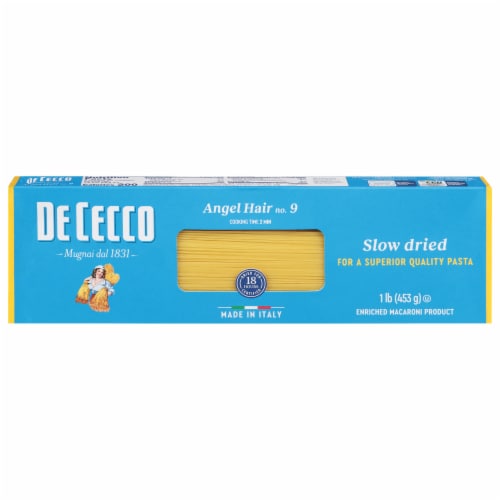 De Cecco No. 9 Angel Hair Perspective: front