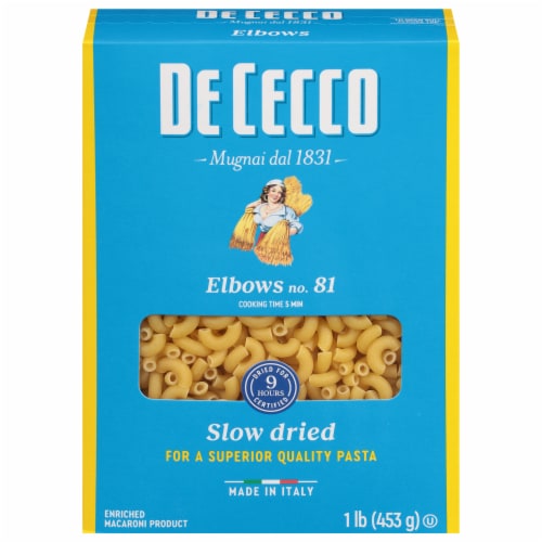 De Cecco Enriched Macaroni Elbow Pasta, 1 lb - Kroger