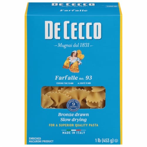 De Cecco® Farfalle Bow Tie Pasta