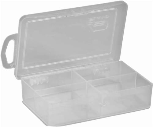 Plano Stowaway 4-Compartment Pocket Tackle Box - Transparent, 4.63 x 2.88 x  1 Inch - King Soopers