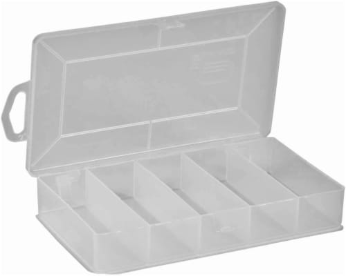 Plano Stowaway 5-Compartment Pocket Tackle Box Transparent, 6.5 x x 1.13 - Fred Meyer