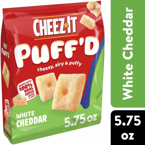 Cheez-It® Puff'd™ White Cheddar Cheese Crackers Perspective: front