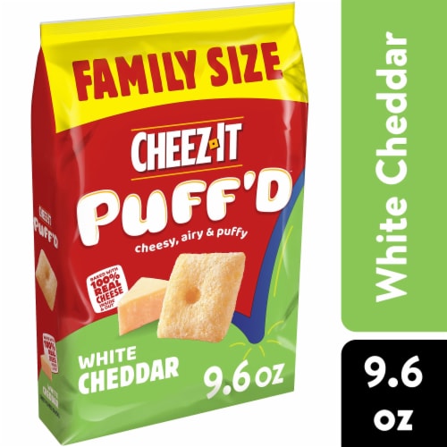 Cheez It® Puff'd™ White Cheddar Cheese Puffs Snacks, 1 ct / 9.6 oz Kroger