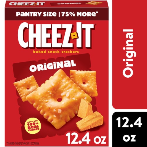 Cheez-It® Original Cheese Crackers Perspective: front
