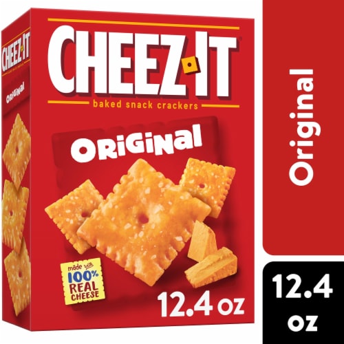 Cheez-It Original Cheese Crackers Perspective: front