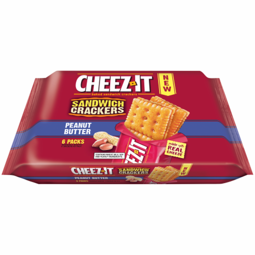 cheez its with peanut butter