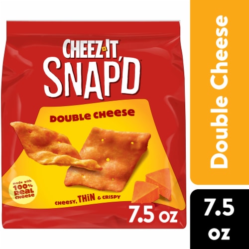 Cheez-It Snap'd Double Cheese Cracker Chips Perspective: front