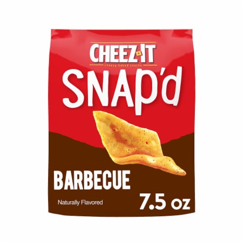 Cheez-It Snap'd BBQ Cheese Cracker Chips Perspective: front