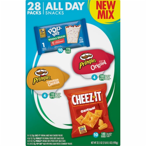 Kellogg's Variety Pack All Day Snacks Perspective: front
