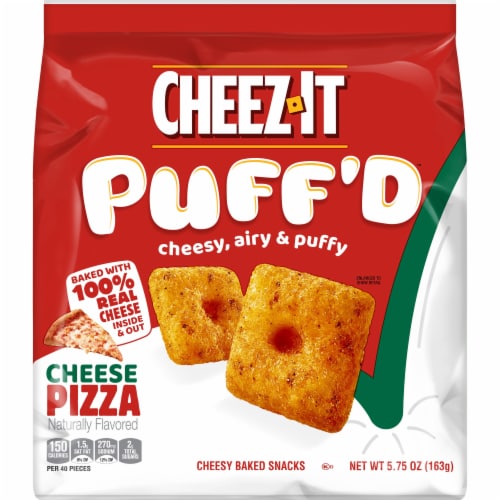 Cheez-It® Puff'd™ Cheese Pizza Cheese Crackers Perspective: front