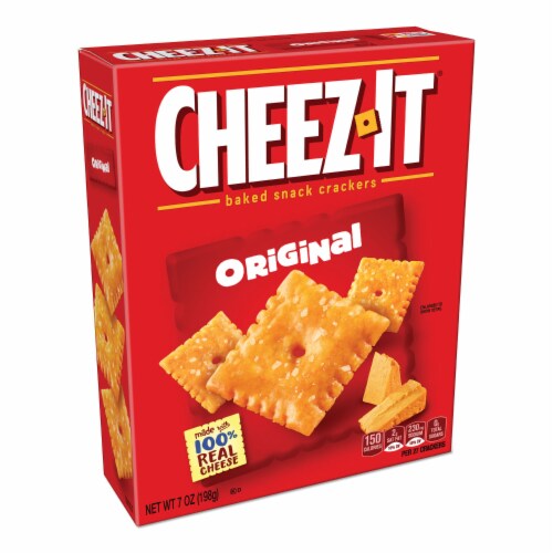 Cheez-It Original Cheese Crackers Dual Pack Perspective: front