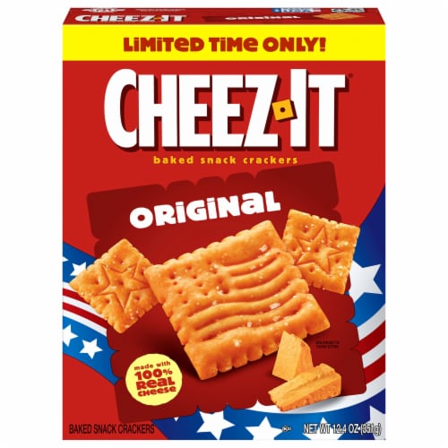 Cheez-It® Limited Edition Fourth of July Original Baked Cheese Crackers Perspective: front